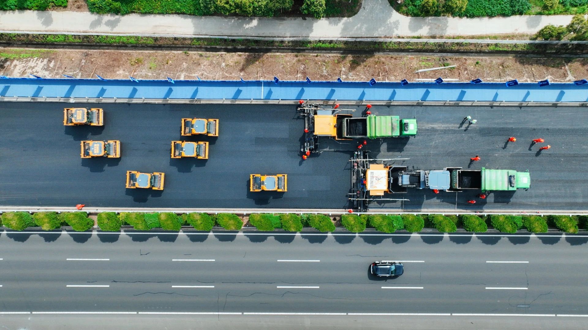 國家公路現代養護試點工程！開工！