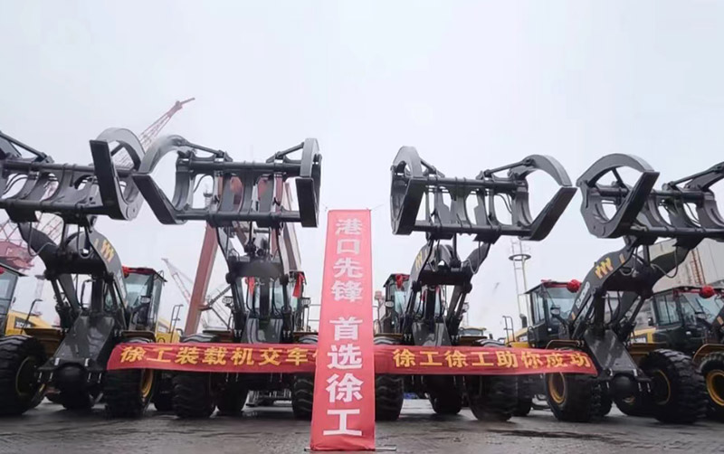 啟程時刻 | “港口都在用”！徐工原木轉運“神器”來啦→
