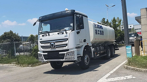 20余臺徐工灑水車再出海！這一站—>非洲塞內加爾